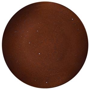 Lifestyle, flat tallrik utan bräm, 30 diameter cm, cocoa - 3 st/fp