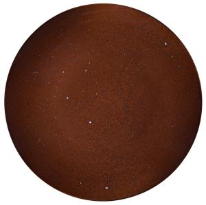 Lifestyle, flat tallrik utan bräm, 30 diameter cm, cocoa - 3 st/fp