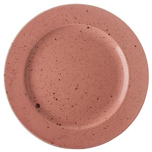 Lifestyle, flat tallrik, 20 diameter cm, terracotta - 6 st/fp