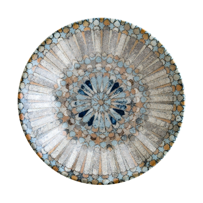 Luca Mosaic fat 11 diameter cm med mosaik dekor som är från Bonna.