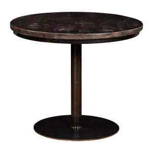 Jack bord 90 diameter cm med svart målad bordsskiva från Trademark Living.