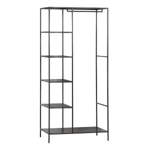 Gallagher klädhängare med hyllor från Trademark Living.