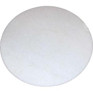 Ricco marmorskiva 60 diameter cm vit - 2 st/fp