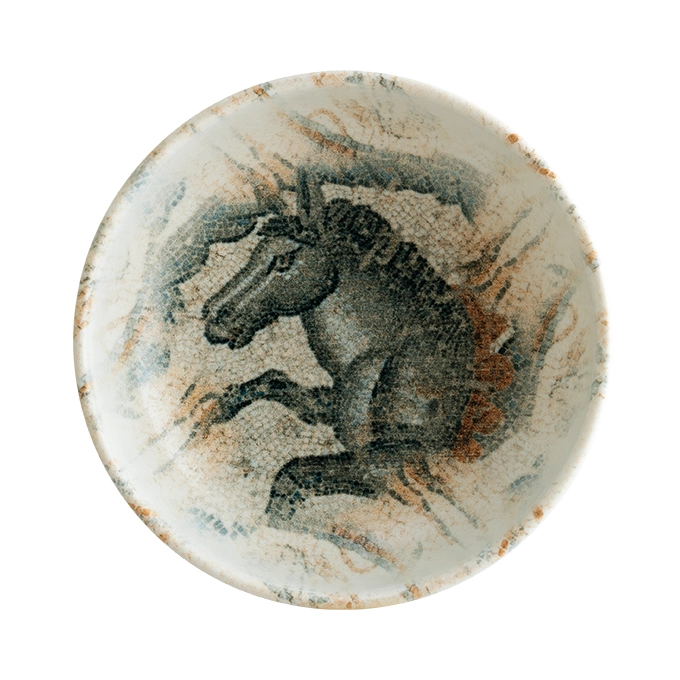 Mesopotamia, Hygge skål, 14 diameter cm, Hästhuvud - 12 st/fp