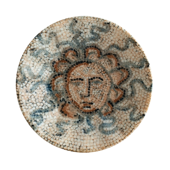 Mesopotamia Rita fat 11 diameter cm från Bonna med Sol dekor.