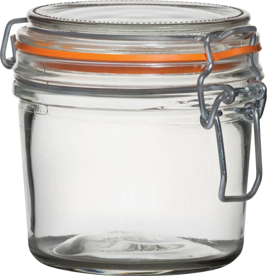 Terrine, glasburk med lock, 35 cl - 6 st/fp