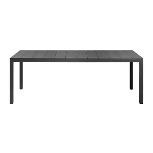 Rio bord 210x85 cm i antracit från Nardi.