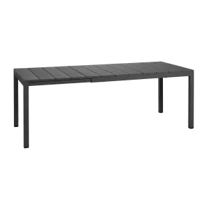 Rio utdragbart bord 140-210/85 cm i antracit från Nardi.