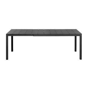 Rio utdragbart bord 140-210x85 cm i antracit från Nardi.