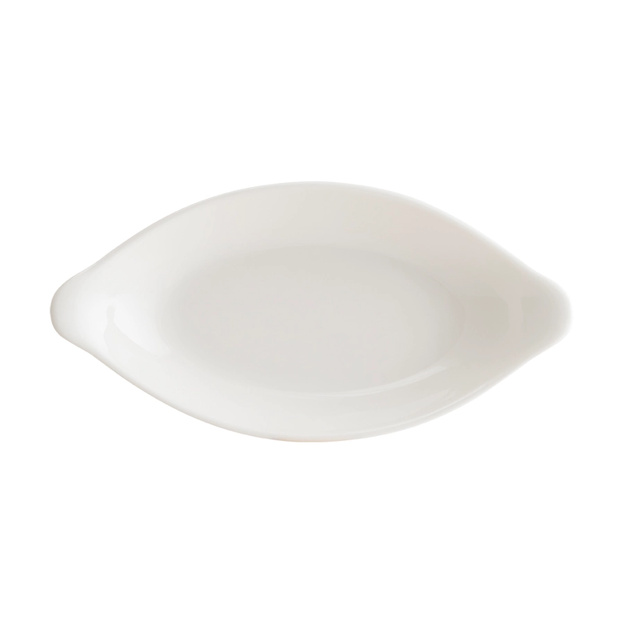 Optiva ägglåda 18x11 cm som är oval och vit från Bonna.