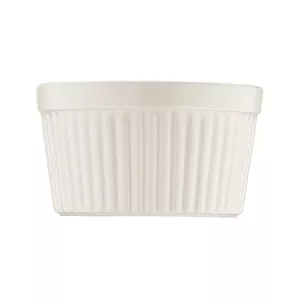 Optiva ramekin med relief som är vit och 7 diameter cm från Bonna.