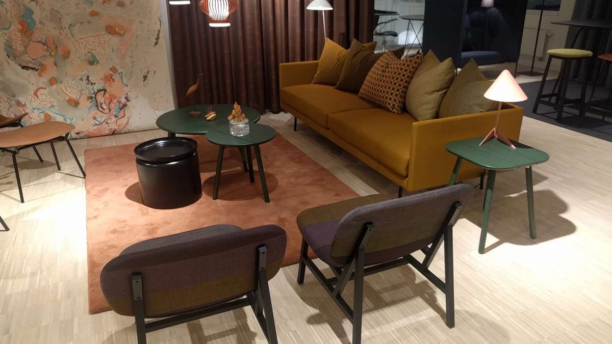 Oto Lounge fåtöljer från David Design i en miljö.