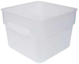 Förvaringsbox, 28,5x28,5x21 cm, 12 liter, plast, vit