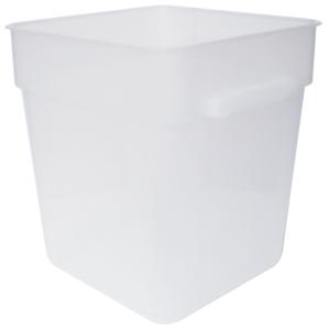 Förvaringsbox, 28,5x28,x40 cm, 22 liter, plast, vit