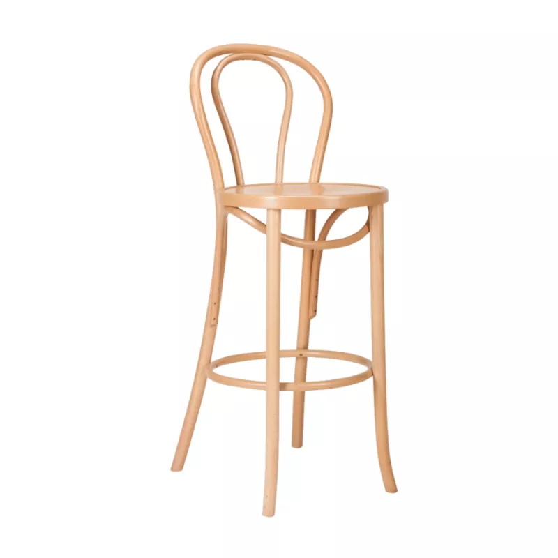 1840 barstol med träsits från Paged Meble.