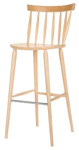 Antilla barstol, träsits, sitthöjd 78 cm