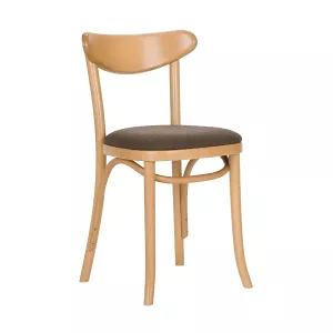 Moon stol med klädd sits från Paged Meble.