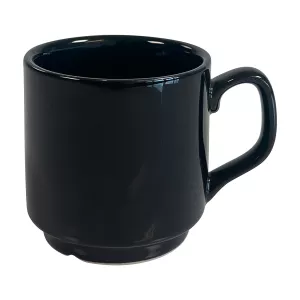 Palma mugg 24 cl  i svart från Exxent.