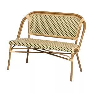 Paris soffa med grön/creme fiberrotting från Xirbi.