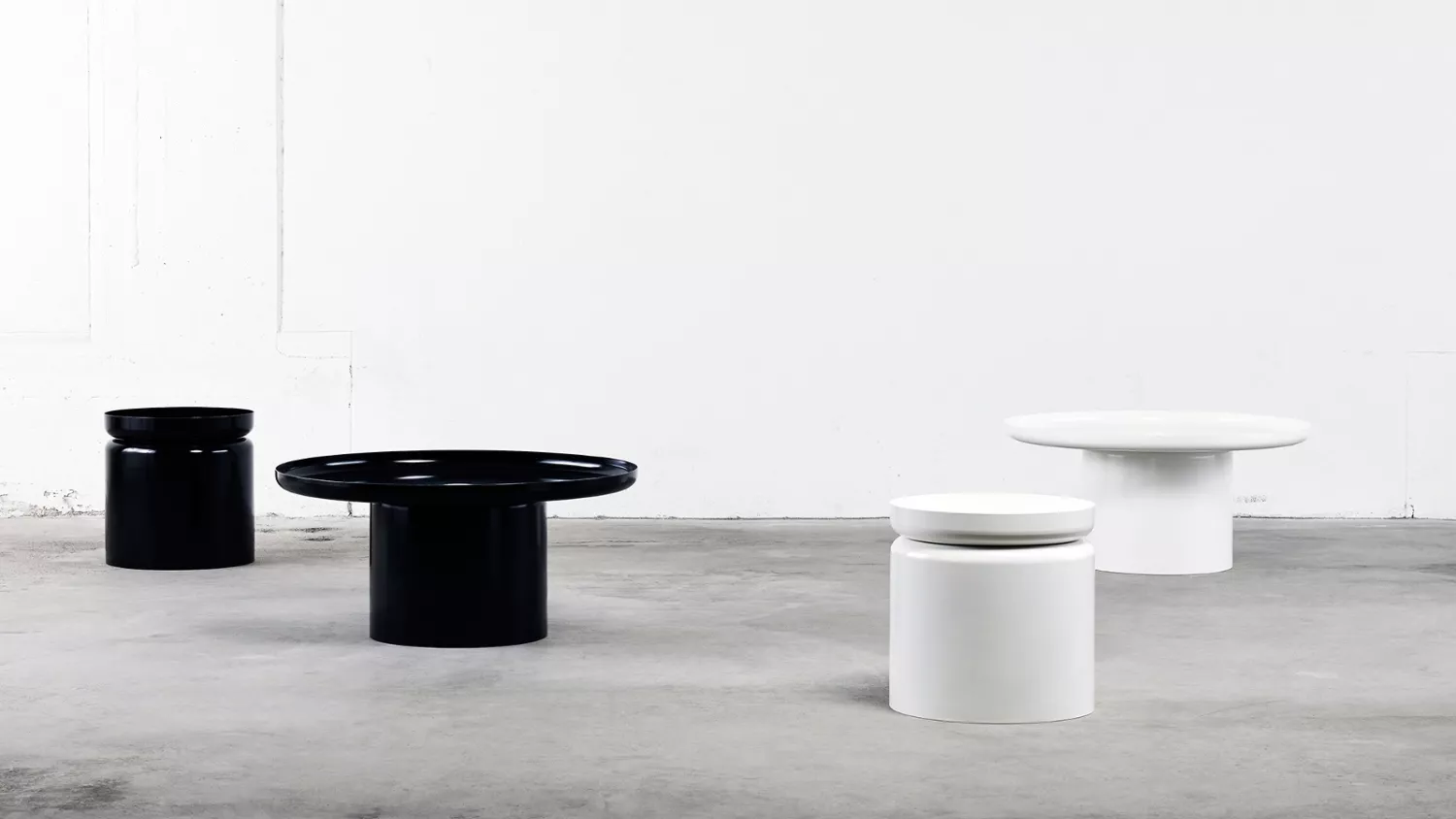 Pluvial soffbord i olika storlekar och färger från David Design.