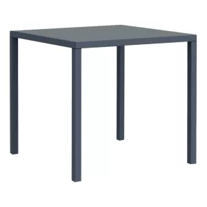 Quatris bord, 70x70 cm, höjd 75 cm, stapelbar, självjusterande, antikgrå