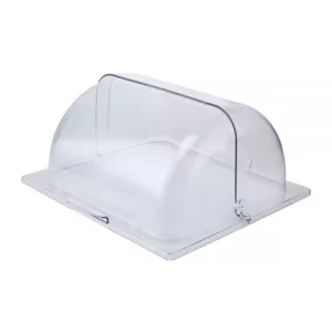 Roll top lock av polykarbonat med GN 2/3 storlek från Sunnex.