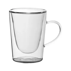 Double Walled kaffeglas med handtag 29 cl från Utopia.