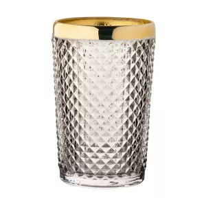 Dante drinkglas 39 cl med guldkant från Utopia.