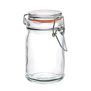 Preserving Style Jar glasburk 26 cl med metallspänne och tätslutande lock från Utopia Tableware.