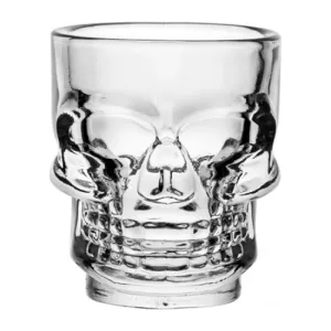 Skull shotglas 4,5 cl från Utopia Tableware med dödskalle motiv.