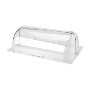Roll top lock GN 1/1 från Sunnex av transparent plast.