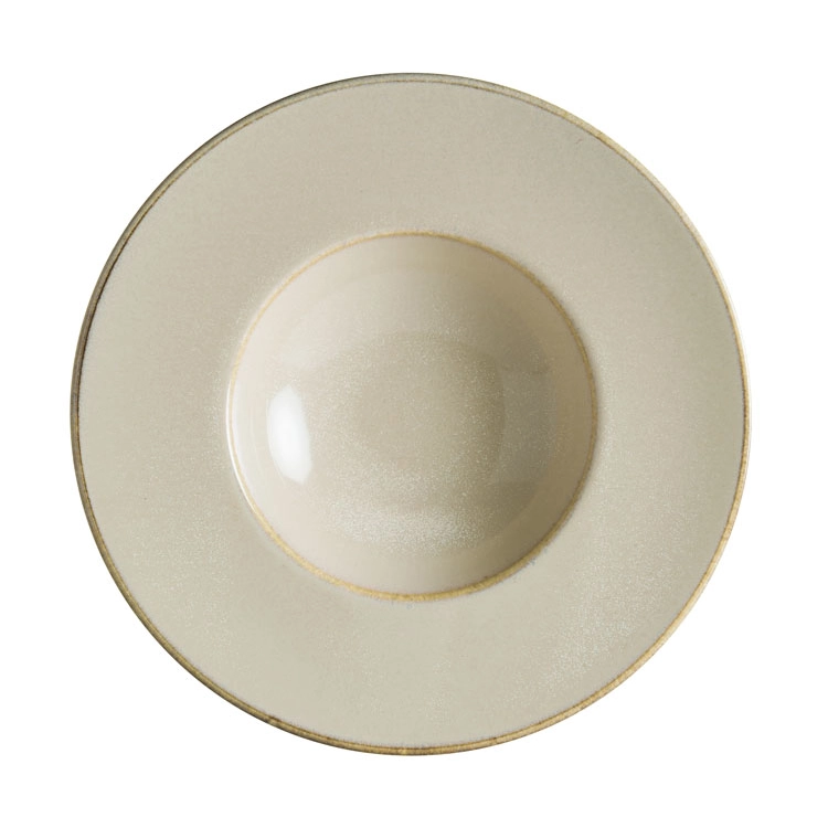 Sand Banquet djup tallrik som är 28 diameter cm från Bonna.
