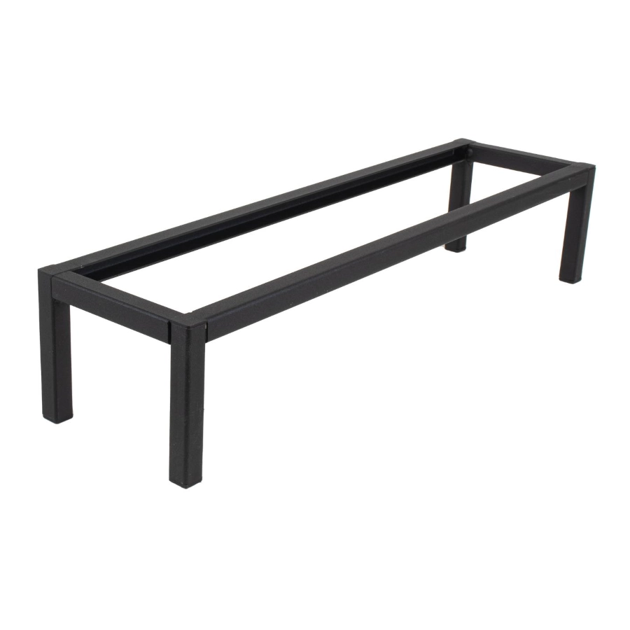 Ställning, för GN 2/4 trälåda/skiva - flera höjder