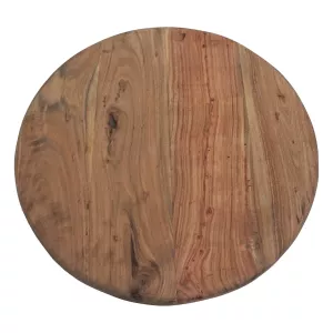 Sinan bordsskiva 70 diameter cm av rustikt patinerat trä från Trademark Living.