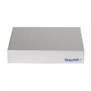 Staychill kylplatta med GN 1/6 storlek av aluminium.