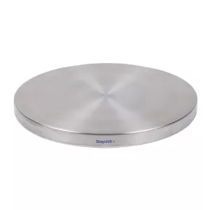 Staychill kylplatta rund 30 diameter cm av aluminium.