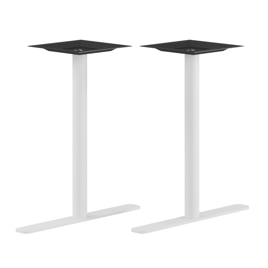 Studio 2-pelare bordsstativ i vitt från Elj.