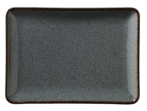 Pearl Tan tallrik 30x22 cm gråblå - 6 st/fp