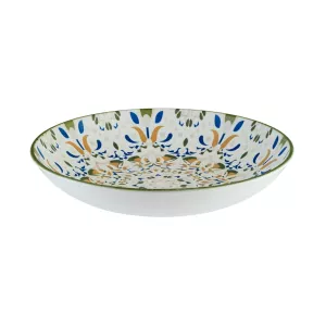 Tenango Bloom djup tallrik 23 diameter cm från Bonna.