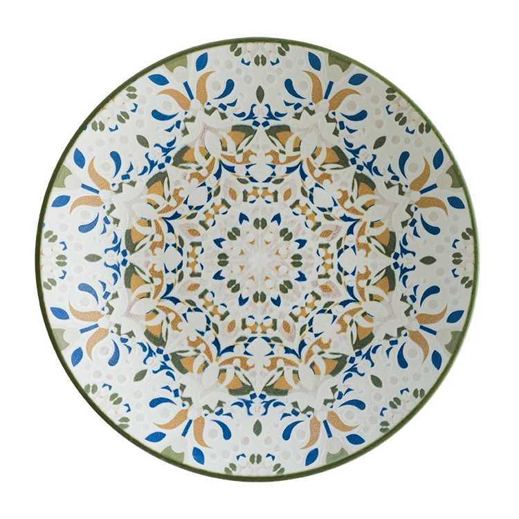 Tenango Bloom djup tallrik 23 diameter cm från Bonna.