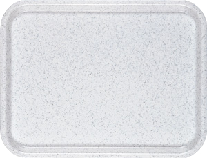 Bricka, plast, 36x28 cm, granit