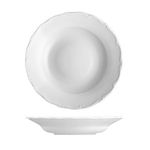 Verona djup tallrik 24 diameter cm med klassisk och tidlös design från G. Benedikt.