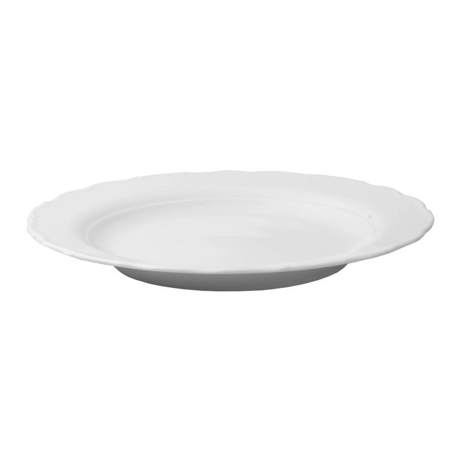 Verona flat tallrik 31 diameter cm med klassisk och tidlös design från G. Benedikt.