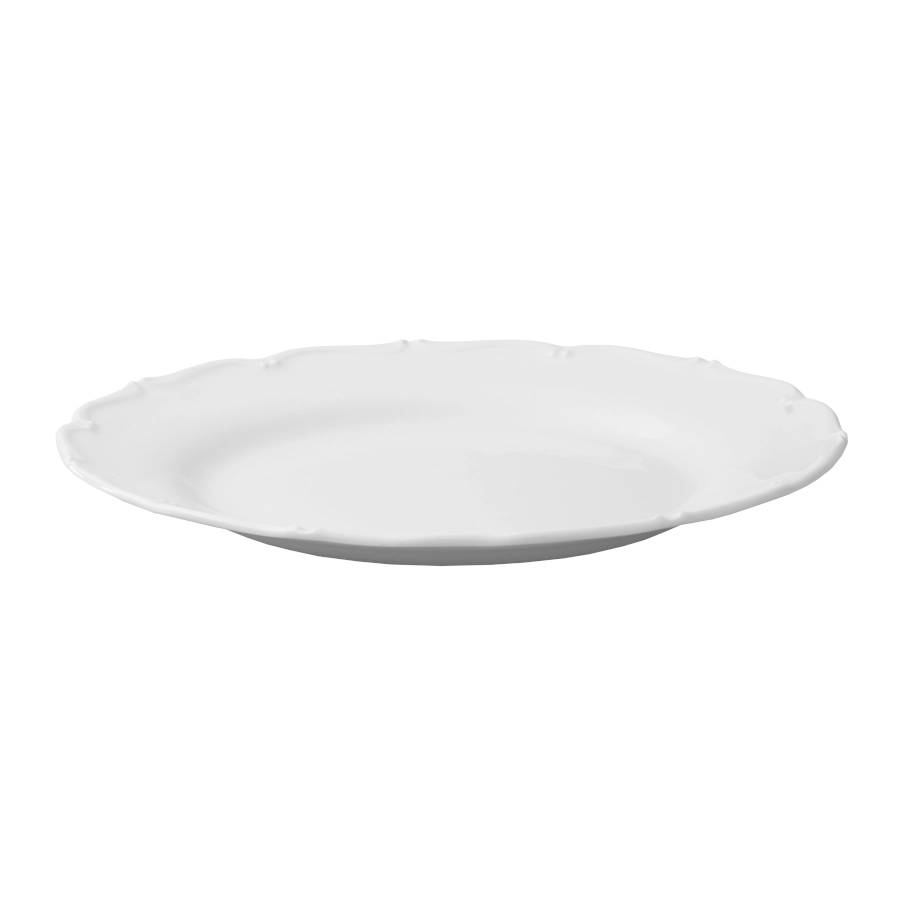 Verona flat tallrik med klassisk och tidlös design från G. Benedikt som finns i olika storlekar.