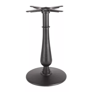 Victoria bordsstativ med rund bottenplatta och klassisk design som passar bra till en rund eller fyrkantig bordsskiva.