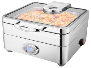 Burano, chafing dish, GN 2/3, 9 liter, elektrisk, digital