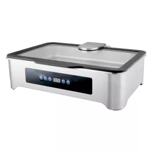 Dry Heat chafer från Sunnex som levereras med GN 1/1 kantin med höjd 6,5 cm.