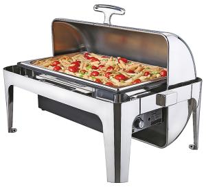 Elite, chafing dish, GN 1/1, roll top, termostat