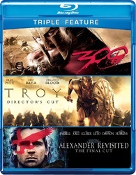 300 / Troy: Directors Cut / Alexander Revisited: The Final Cut (BLU-RAY)