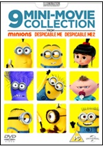 9 Mini Movie Collection From Minions, Despicable Me 1& 2